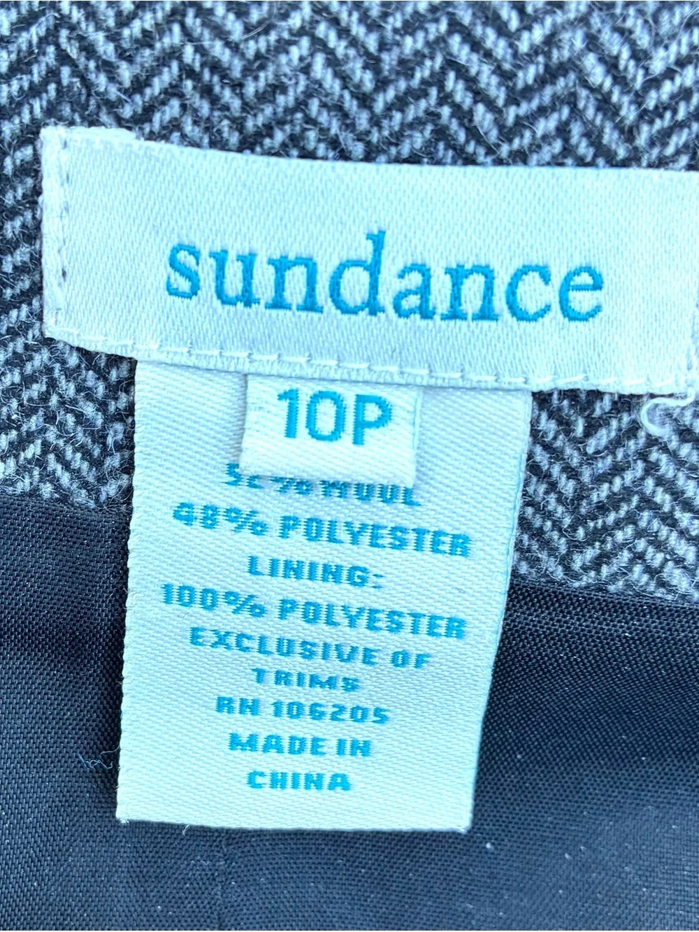 Sundance wool skirt